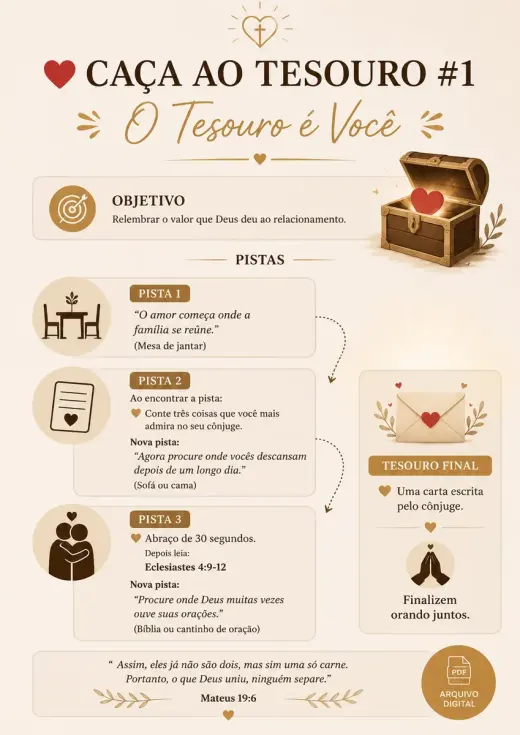 Caça ao Tesouro para casais